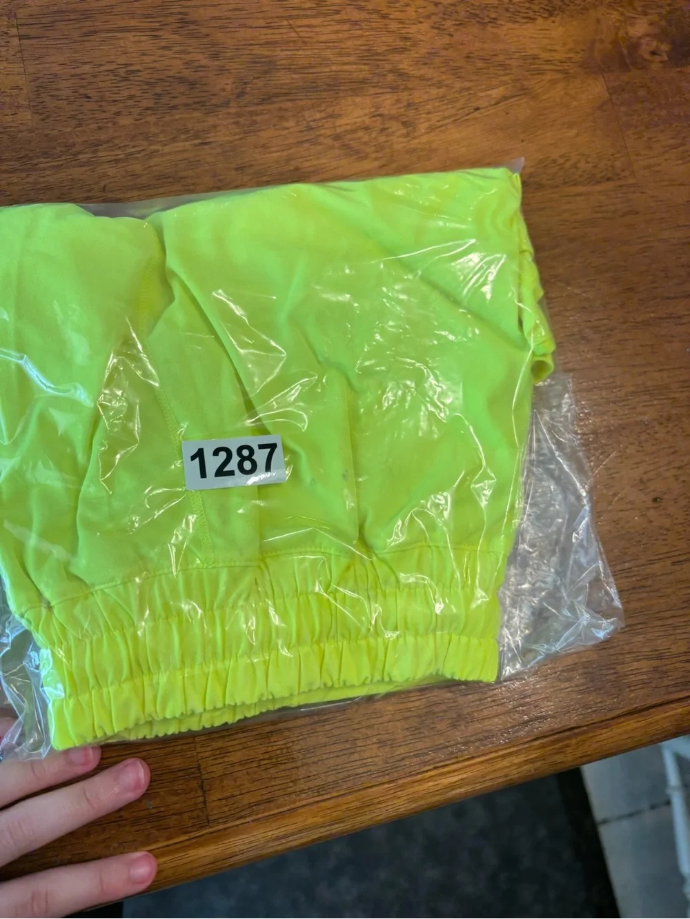 Lululemon Hotty Hot Lined Running Shorts Highlight Yellow Neon Size 8